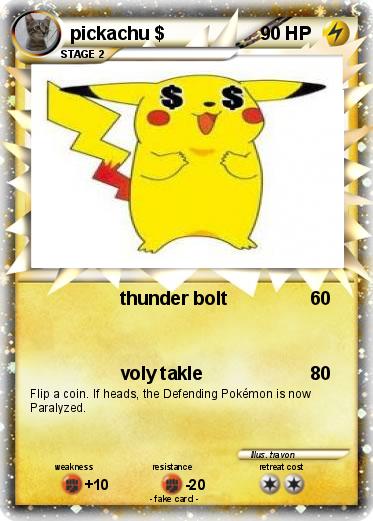 Pokemon pickachu $