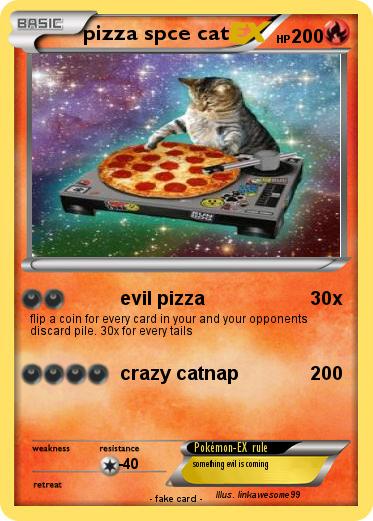 Pokemon pizza spce cat