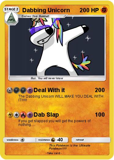 Pokemon Dabbing Unicorn