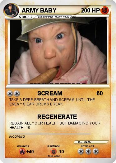 Pokemon ARMY BABY