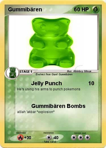 Pokemon Gummibären
