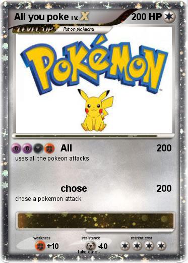 Pokemon All you poke