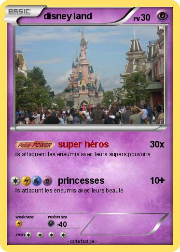 Pokemon disney land