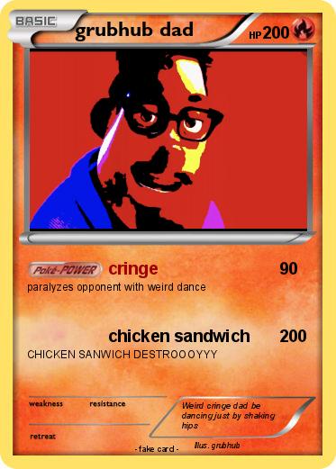 Pokemon grubhub dad