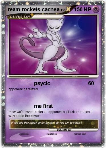 Pokemon team rockets cacnea