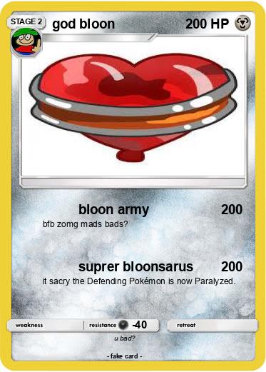 Pokemon god bloon