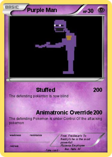 Pokemon Purple Man