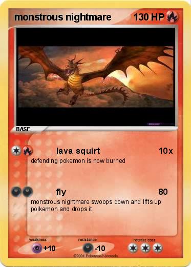 Pokemon monstrous nightmare