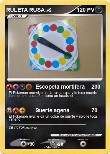 Pokemon RULETA RUSA