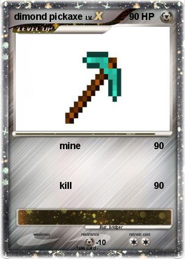 Pokemon dimond pickaxe