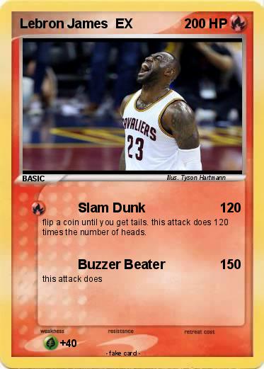 Pokemon Lebron James  EX