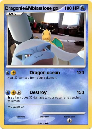 Pokemon Dragonie&Mblastiose gx