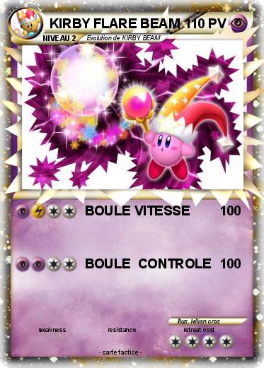 Pokemon KIRBY FLARE BEAM