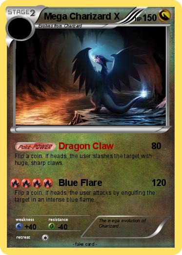 Pokemon Mega Charizard X