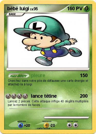 Pokemon bébé luigi