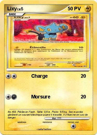 Pokemon Lixy