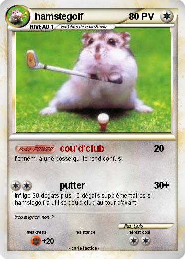 Pokemon hamstegolf