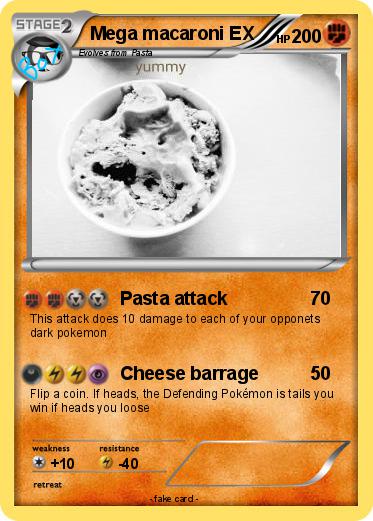Pokemon Mega macaroni EX