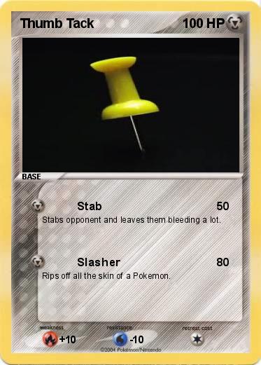 Pokemon Thumb Tack