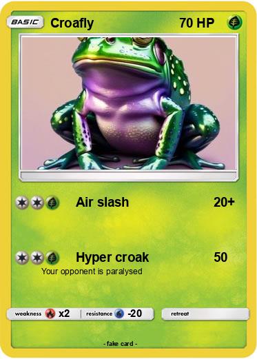 Pokemon Croafly
