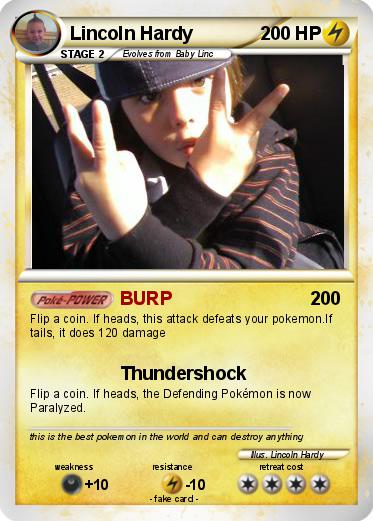 Pokemon Lincoln Hardy