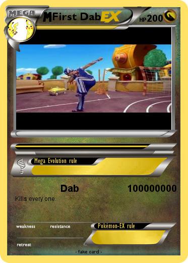 Pokemon First Dab