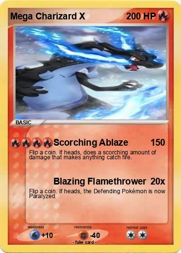 Pokemon Mega Charizard X