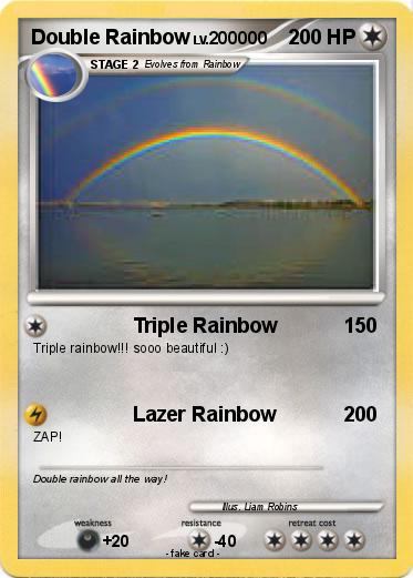 Pokemon Double Rainbow