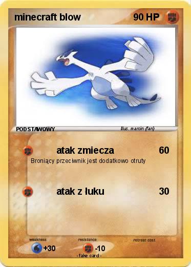 Pokemon minecraft blow
