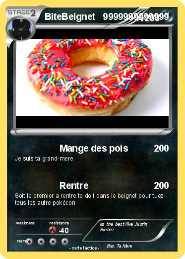 Pokemon BiteBeignet   9999999999999