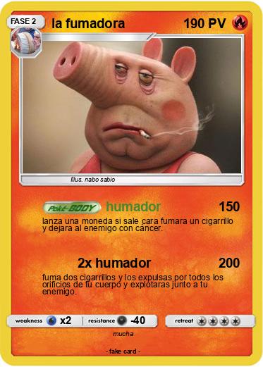 Pokemon la fumadora