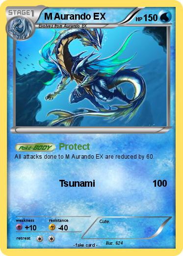 Pokemon M Aurando EX