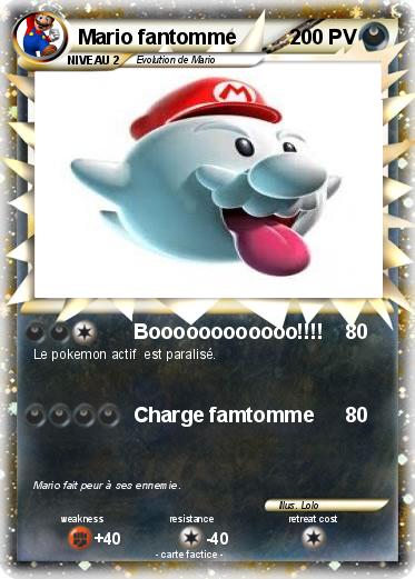 Pokemon Mario fantomme