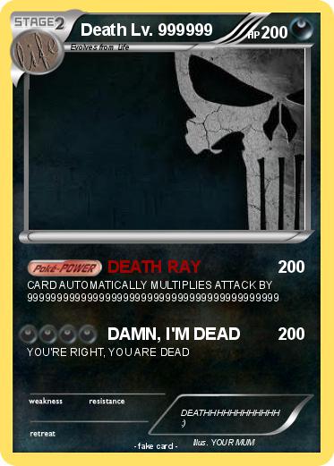 Pokemon Death Lv. 999999
