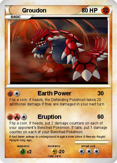 Pokemon Groudon