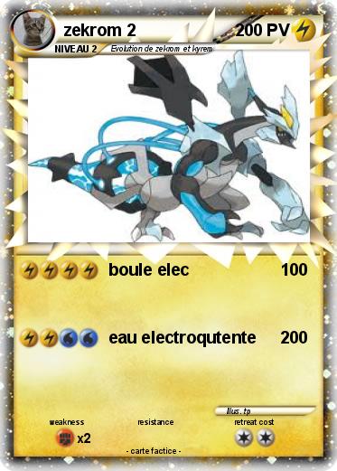 Pokemon zekrom 2