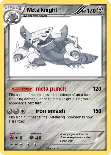 Pokemon Meta knight