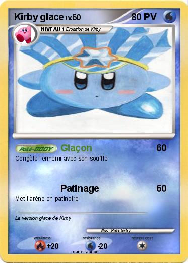 Pokemon Kirby glace