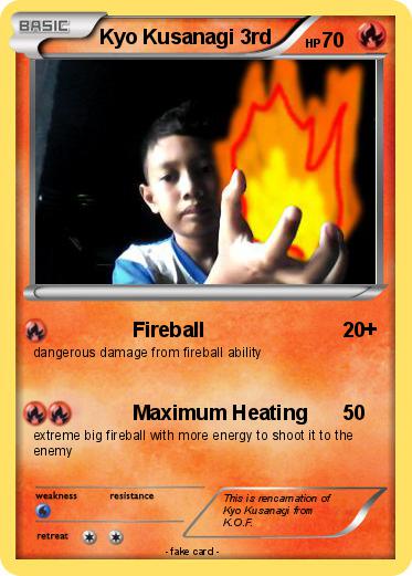 Pokemon Kyo Kusanagi 3rd