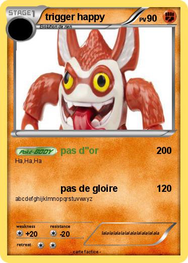 Pokemon trigger happy