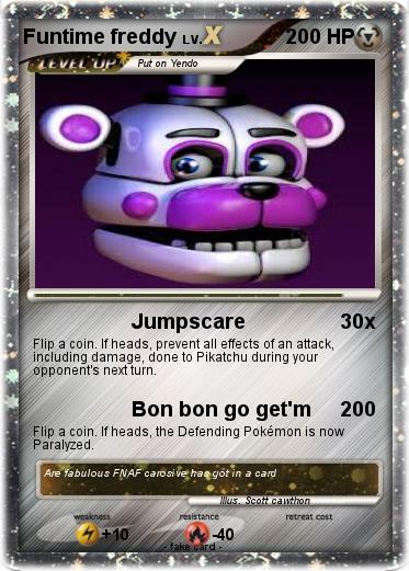 Pokemon Funtime freddy
