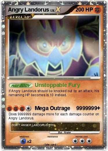 Pokemon Angry Landorus