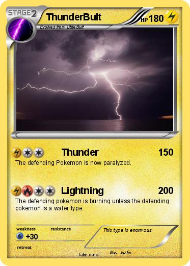 Pokemon ThunderBult