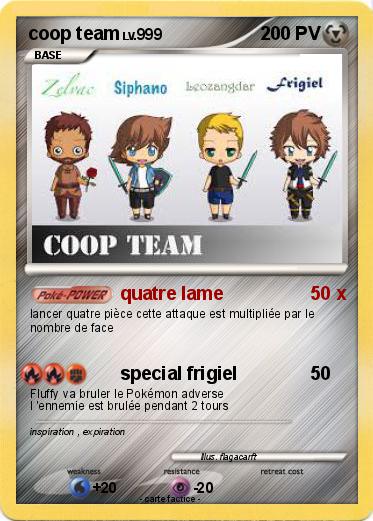 Pokemon coop team