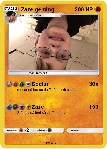 Pokemon Zaze geming