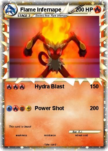 Pokemon Flame Infernape