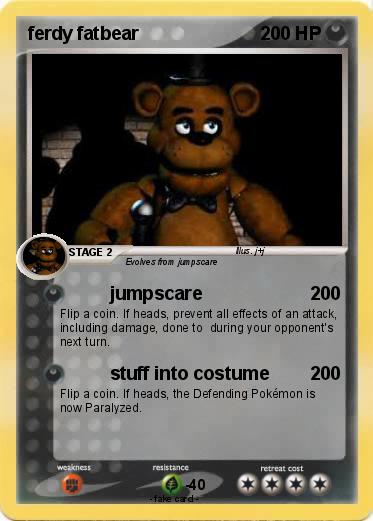 Pokemon ferdy fatbear