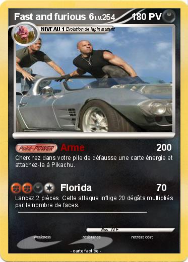 Pokemon Fast and furious 6