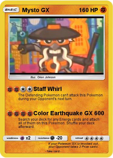 Pokemon Mysto GX