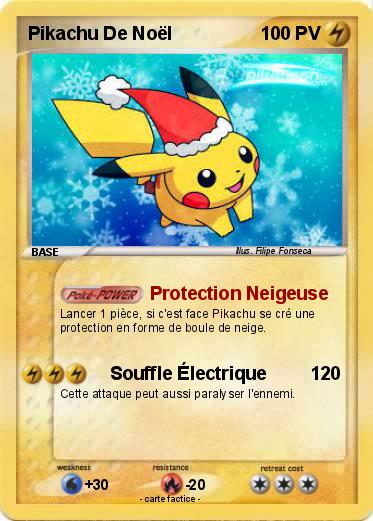Pokemon Pikachu De Noël